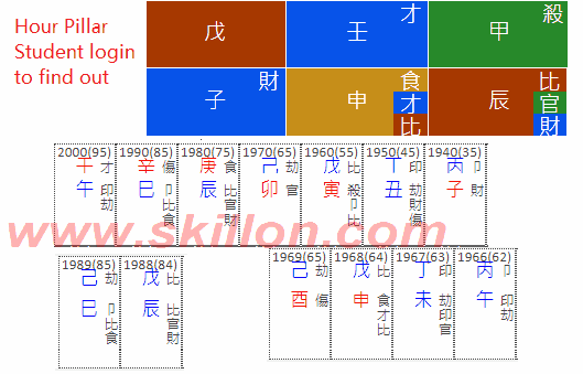 Deng Xiaoping 八字 BaZi Four Pillars of Destiny Patt Chee